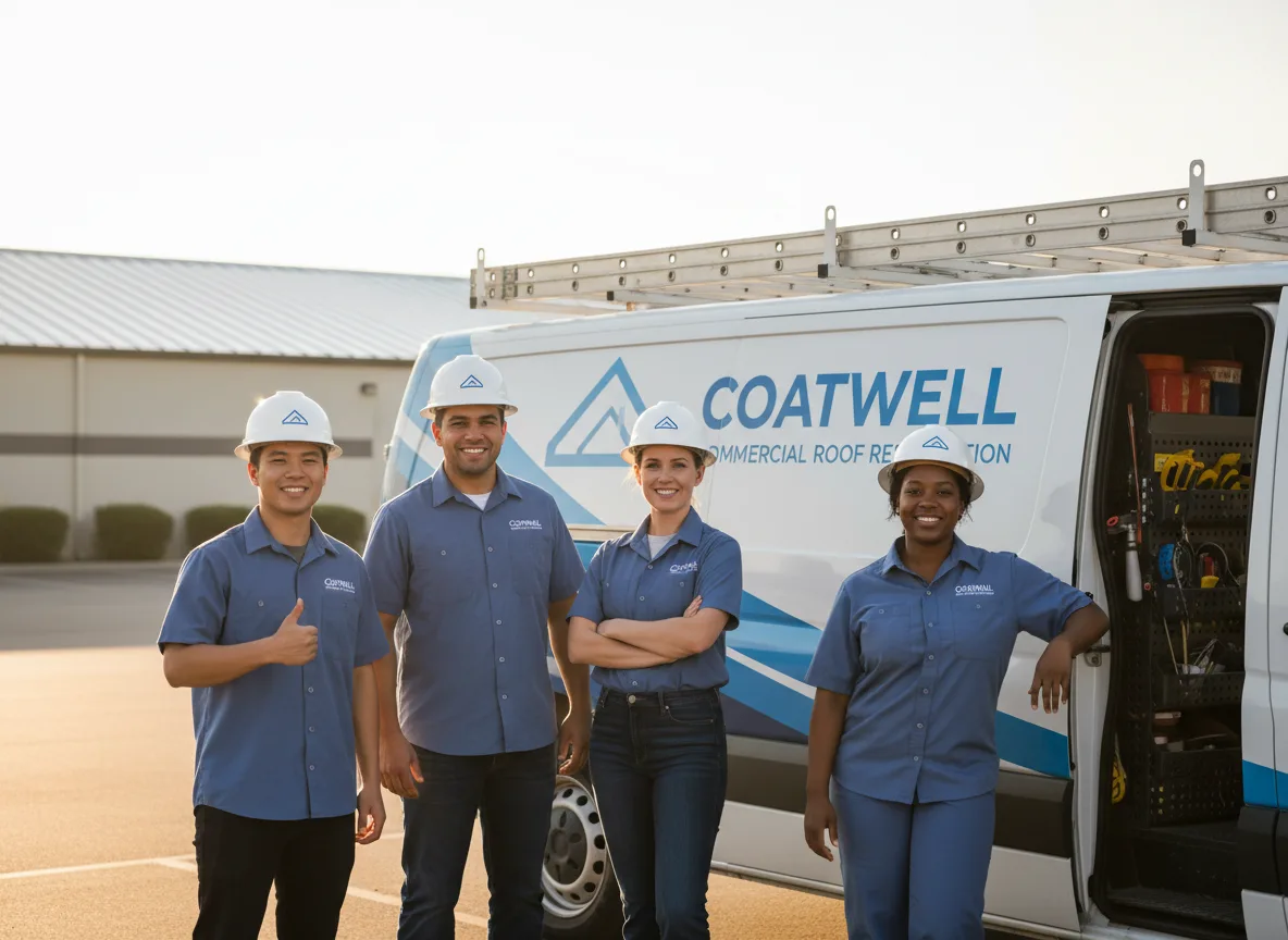 Commercial roof coating company in Browns Valley, CA